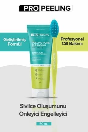 Propeeling by Bubbly Peeling Gözenek Temizleyici Pasta 50 ml + Fırça Hediyeli