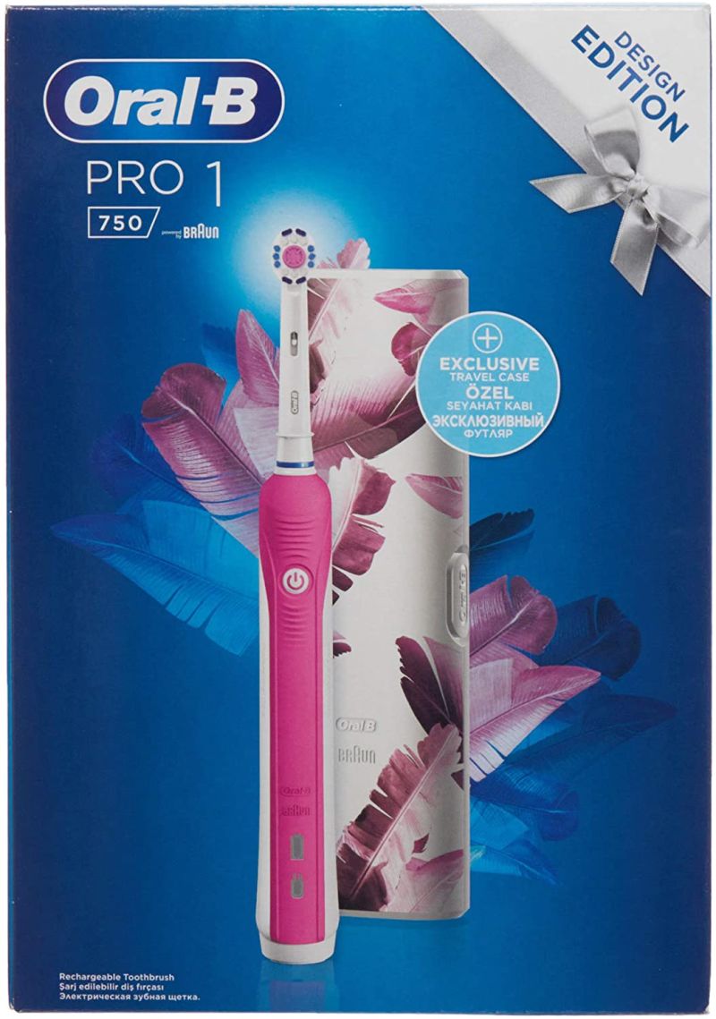 Oral B Sarjlı Pro 750 Overlay Pınk