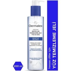 Dermalex Sensitive Balance Micellar Yüz ve Göz Çevresi Temizleme Jeli 200 ml
