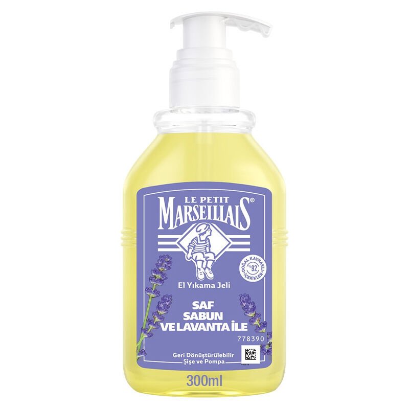 Le Petit Marseillais Saf Sıvı Sabun Lavanta 300 ml