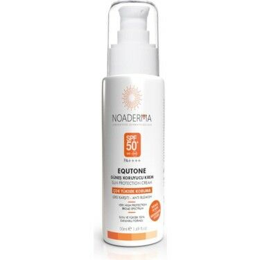 Noaderma Equtone Leke Karşıtı Güneş Koruyucu Yeni Nesil Filtreli SPF50+ Krem 50 ml