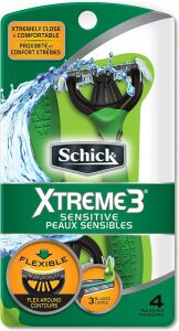 Schick Xtreme3 Sensitive Tıraş Bıçağı 4'lü