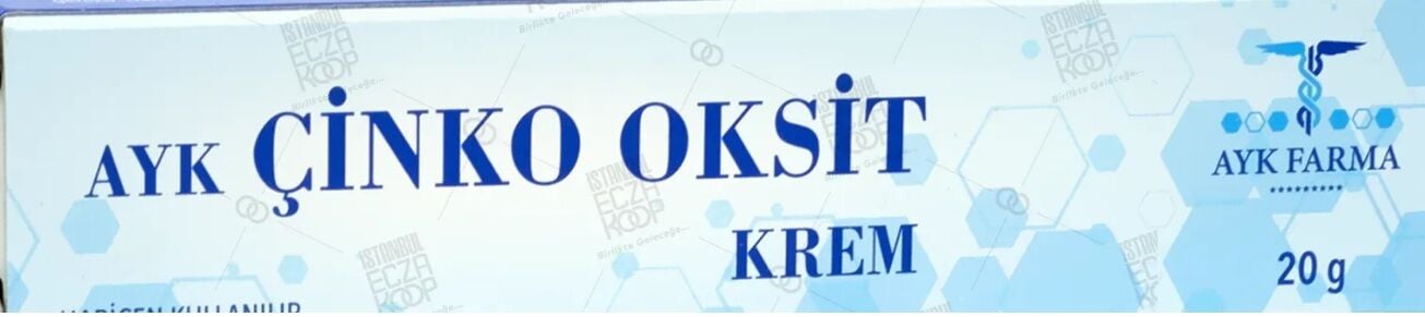 Ayk Çinko Oksit Krem 20 gr