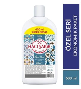 Hacı Şakir Özel Seri Sıvı El Sabunu Lavanta 600 ml - 4 Adet