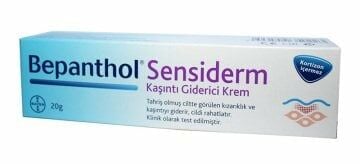 SKT:08/2023 Bepanthol Sensiderm Kaşıntı Gİderici Krem 20g