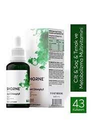 Shorne Likit Klorofil 30 ml - Cilt Saç ve Tırnak Vitamini
