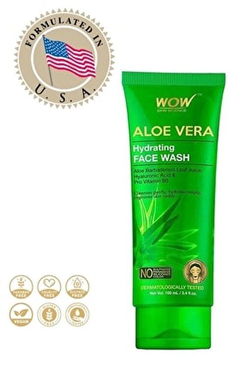 WOW Skin Science Aloe Vera Yüz Yıkama Jeli 100 ml