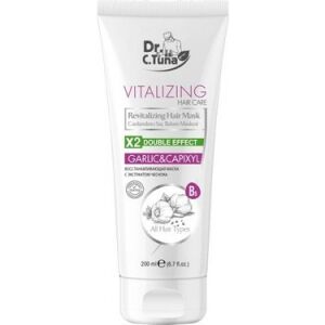 Dr. C. Tuna Vitalizing Sarımsaklı Canlandırıcı Saç Bakım Maskesi 200 ml