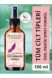 Le Sandre Organics Kadınlara Özel Cam Şişe Tüy Dökücü Sprey 100 ml
