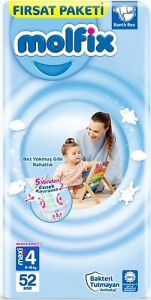 Molfix Bebek Bezi Plus No: 4 24'lü