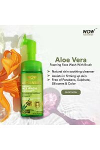 WOW Skin Science Aloe Vera Yüz Yıkama Köpüğü 150 ml