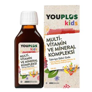 Youplus Kids Multivitamin ve Mineral Kompleksi 100 ml