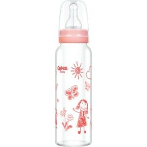 Wee Baby Isıya Dayanıklı Cam Biberon 771 180 ml