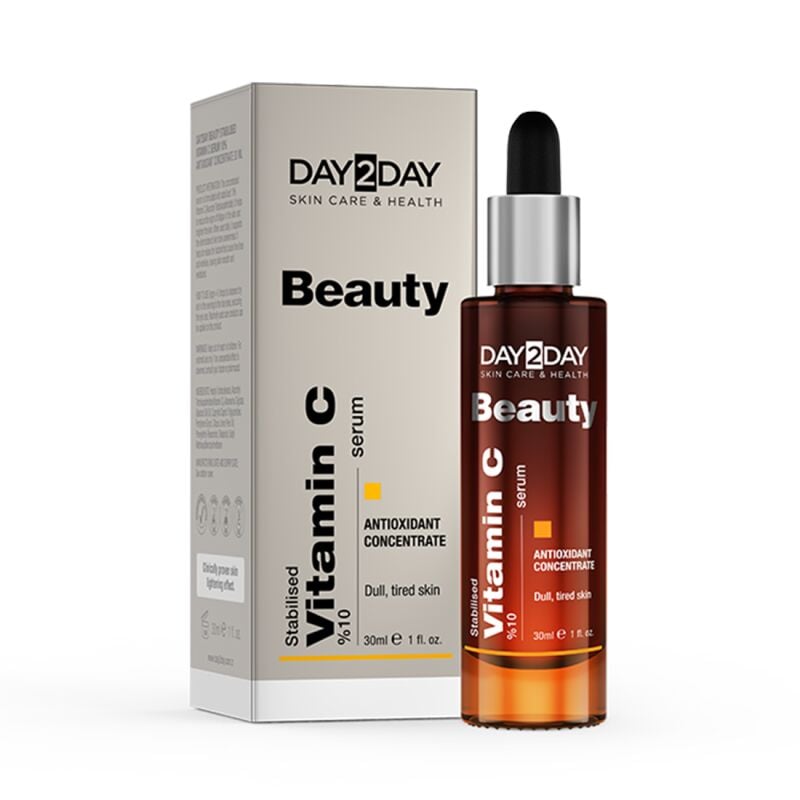 DAY2DAY BEAUTY STABILISED VITAMIN C %10 SERUM 30 ML