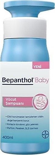 Bepanthol Baby Vücut Şampuanı 400 ml + Pişik Önleyici Merhem 30 gr