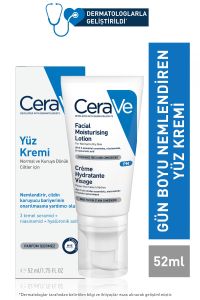 Cerave Yüz Nemlendirici Krem 52 ml + Köpüren Temizleyici 15 ml - Tanışma Boyu