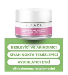 Licape Besleyici ve Arındırıcı Vücut - El - Ayak Peeling 250 ml