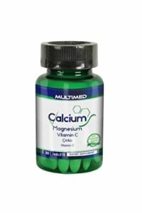 Multimed Kalsiyum Magnezyum Çinko D3 30 Tablet