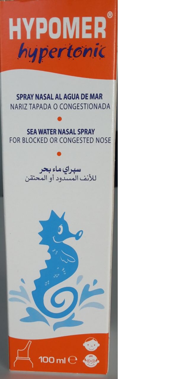 HYPOMER BURUN SPREYI HYPERTONIC 100 ML