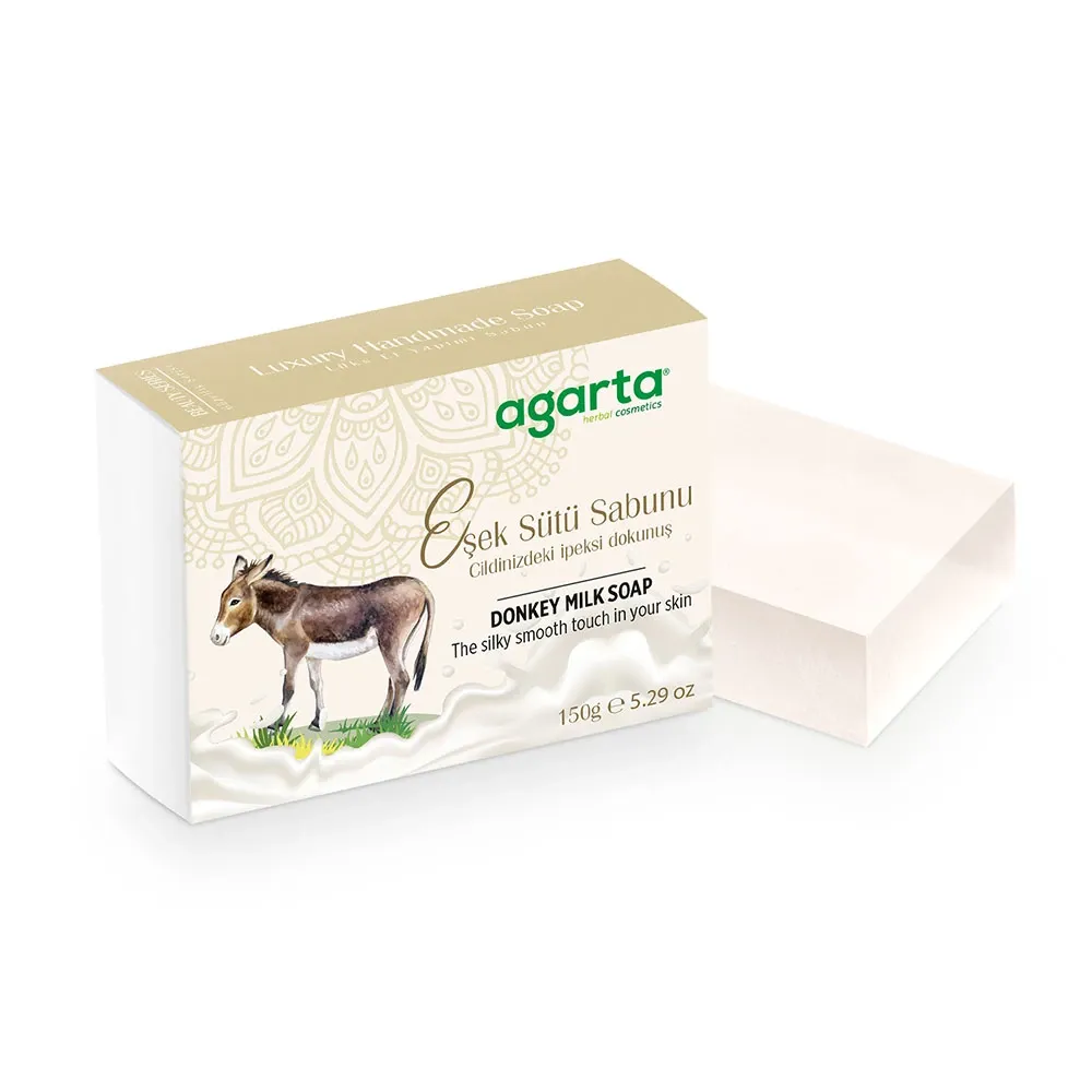 Agarta El Yapımı Doğal Eşek Sütü Sabunu 150 gr