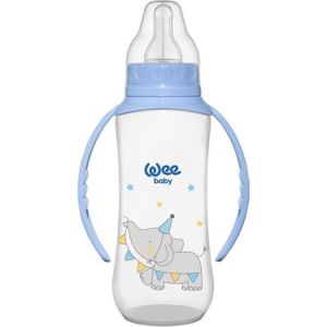 Wee Baby Klasik Kulplu PP Biberon 745 Beyaz 270 ml