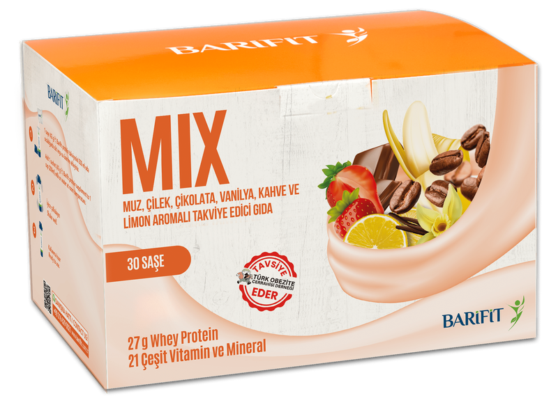 Barifit Protein Tozu Mix Paket 30'lu
