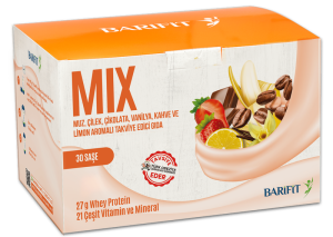 Barifit Protein Tozu Mix Paket 30'lu