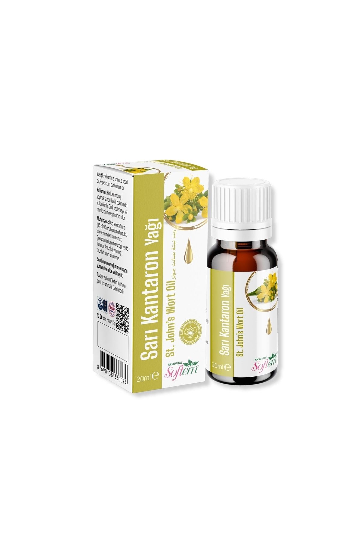 Softem Sarı Kantaron Yağı 20 ml