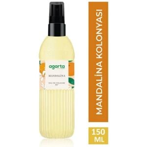 Agarta 80 Derece Mandalina Kolonyası Cam Şişe 250 ml