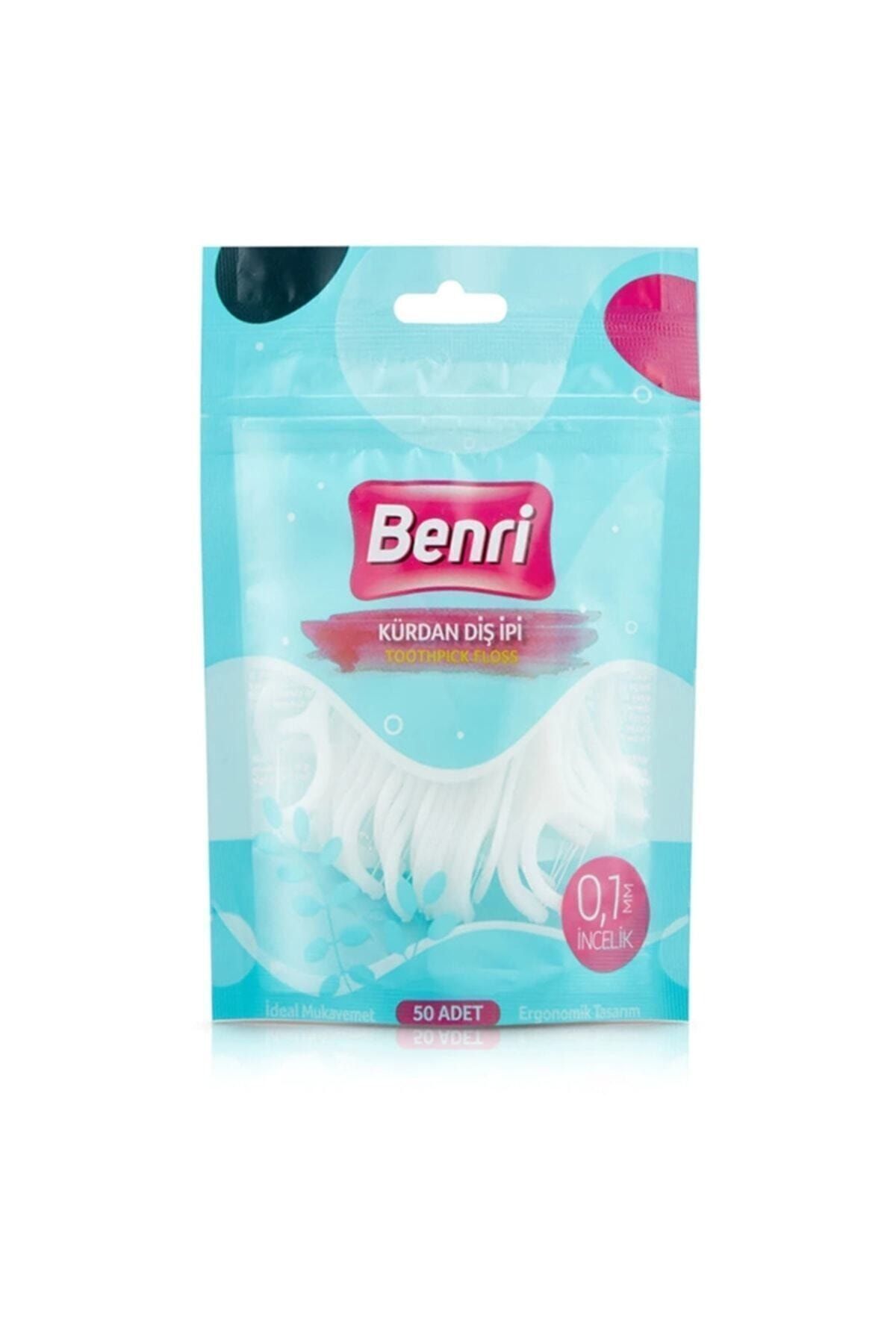 Benri Kürdan Diş İpi 50 Adet