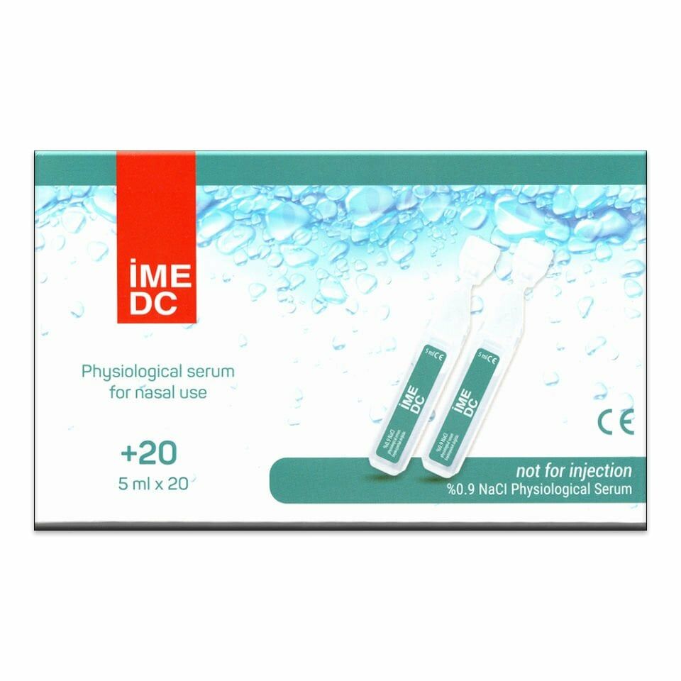 Ime-Dc Serum Fizyolojik 5 ml 20 Flakon