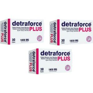 Force Nutrition Detraforce Plus 30 Tablet - 3 Adet