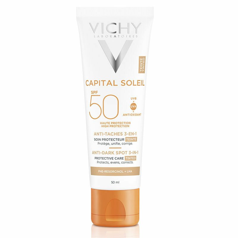 Vichy Capital Soleil Anti-Dark Spot SPF50+ 50 ml + Vichy Normaderm 15 ml - Tanışma Boyu