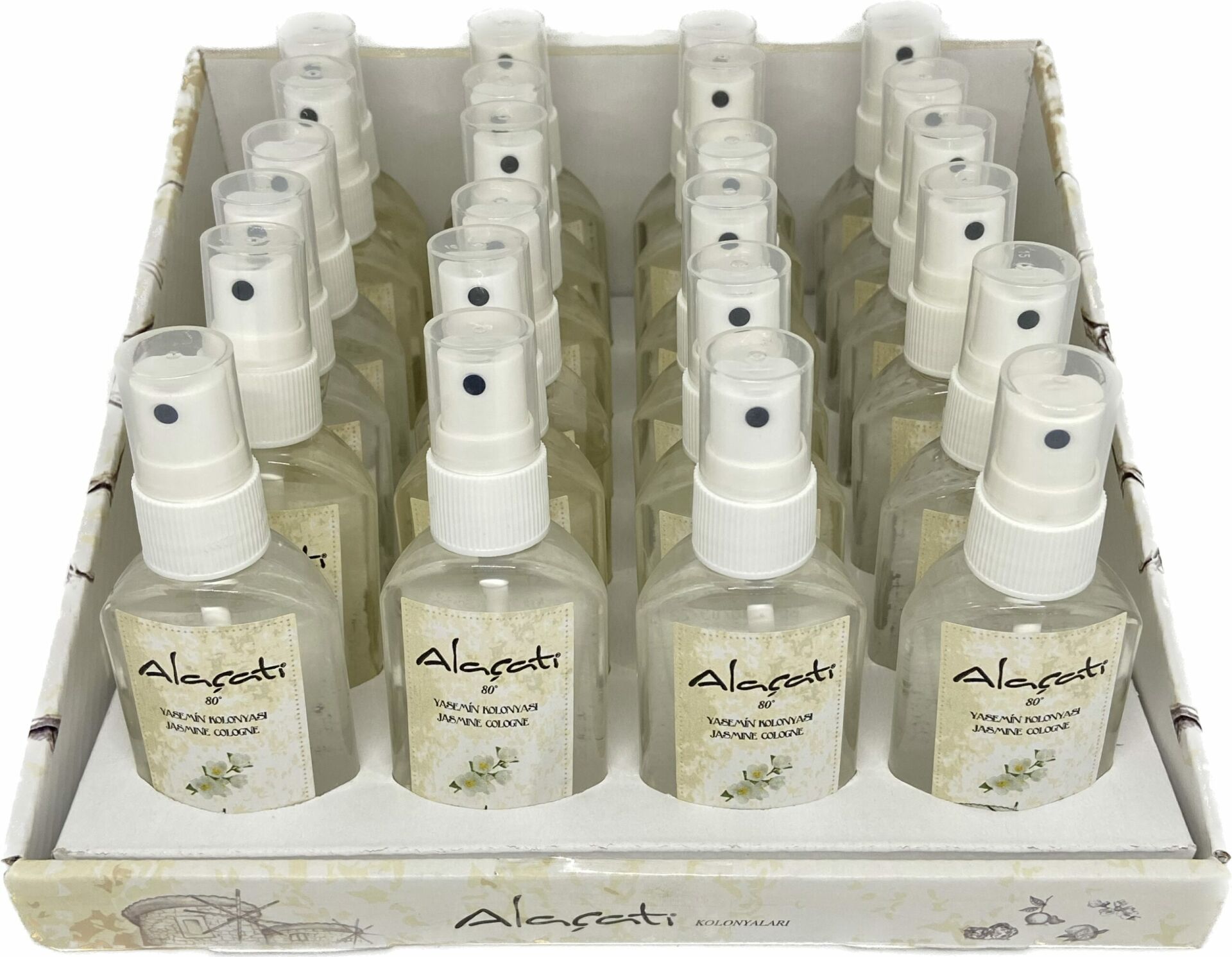 Alaçatı Kolonya 50 ml - 24'lü Stand