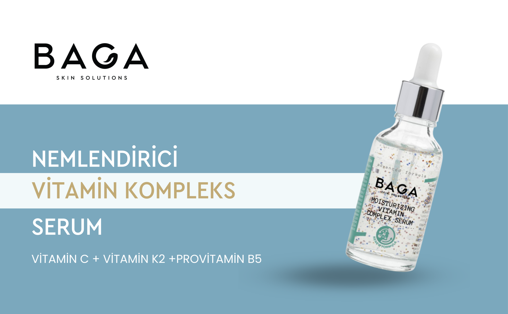 Baga Nemlendirici Göz Çevresi Bakım Serumu 30 ml