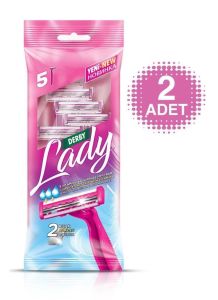 Derby Lady Tıraş Bıçağı 5 Adet