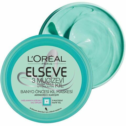 Elseve Saç Kil Maskesi 150 ml - 2 Adet