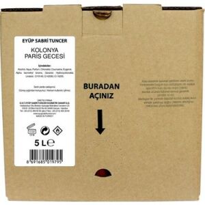 Eyüp Sabri Tuncer Paris Gecesi Kolonya 5 lt