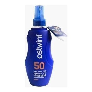 Ostwint Yetişkin Koruyucu Güneş Sütü SPF50+ 250 ml - 12'li Stant