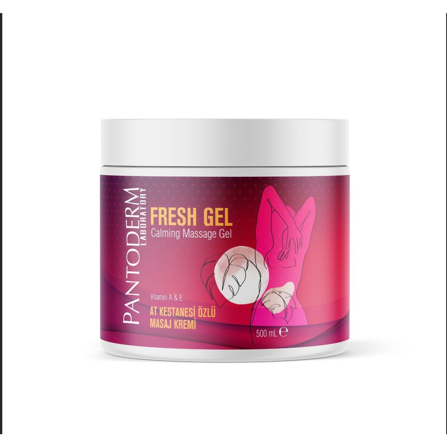 Pantoderm Fresh Gel At Kestanesi Özlü 500 ml
