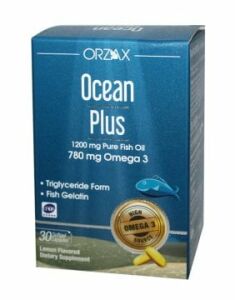 SKT:10/2023 Ocean Plus 1200 mg Saf Balık Yağı 30 Softjel Kapsül