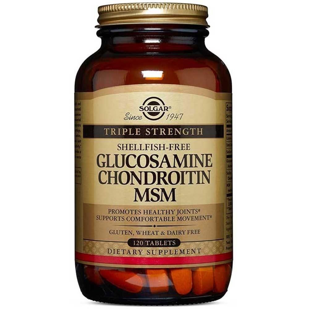 Solgar Glucosamine Chondroitin MSM 120 Tablet