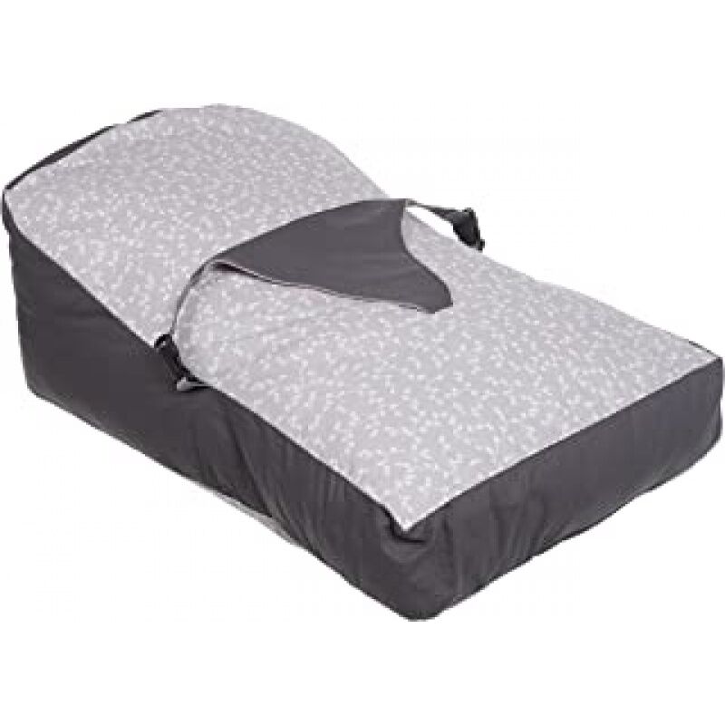 Babyjem Soft Bebe Minderi Gri Çiçek