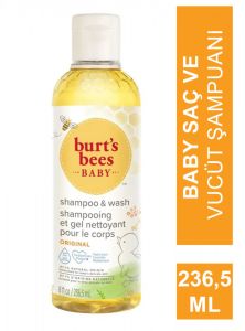 Burt's Bees Baby Shampoo Wash Saç ve Vücut Şampuanı 236,5 ml