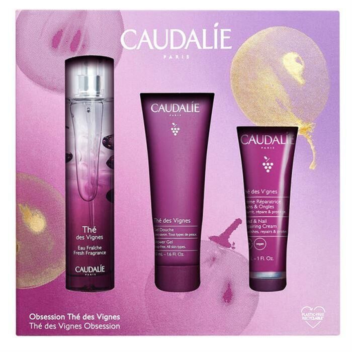 Caudalie The Des Vignes 50 ml + The Des Vignes Gel Douche 50 ml + The Des Vigne Creme 30 ml