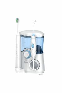 Npo Nicefeel Fc163 Profesyonel Diş Teli/Protez Bakım ve Ağız Duşu 600ml + Şarjlı Diş Fırçası - Beyaz