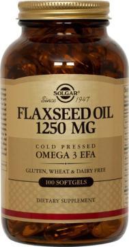 SOLGAR FLAXSEED OIL 1250 MG 100 KAPSUL