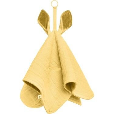 Bibs Cuddle Cloth Kangaroo Pale Butter