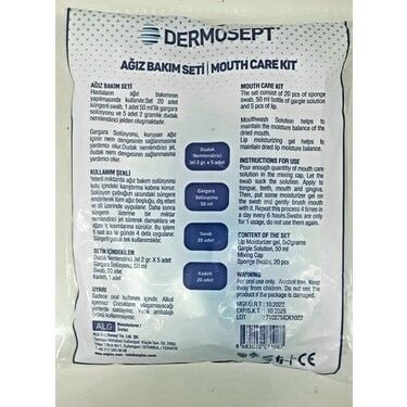 Dermosept Ağiz Bakim Seti Poşetli