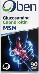 01/2025 Oben Glucosamine Chondroitin MSM 90 Tablet